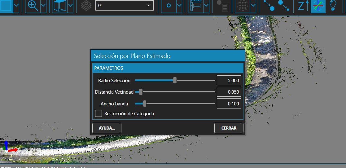 Nube de puntos 3D - TCP PointCloud Editor