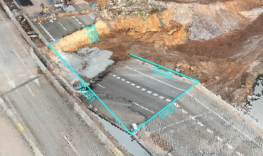 Processamento de dados LiDAR em zonas de emergência DANA 2024 em Valência, Espanha