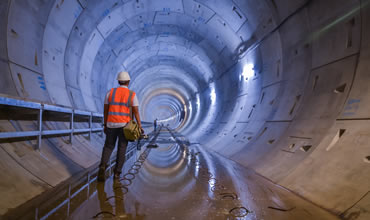 Control riguroso de obras de túneles