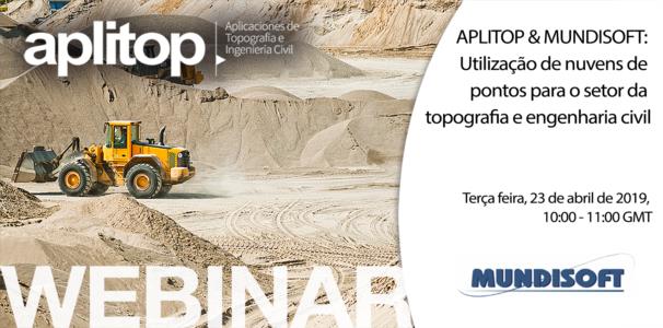 Webinar Aplitop & Mundisoft: Utilización de nubes de puntos para topografía e ingeniería civil