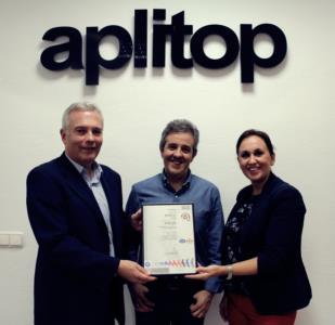 APLITOP obtiene la certificación ISO 9001: 2015